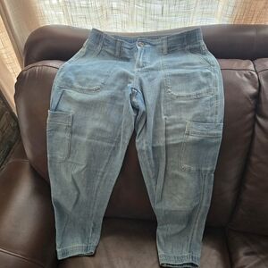 SO Women's Blue Ankle & Cropped Jeans